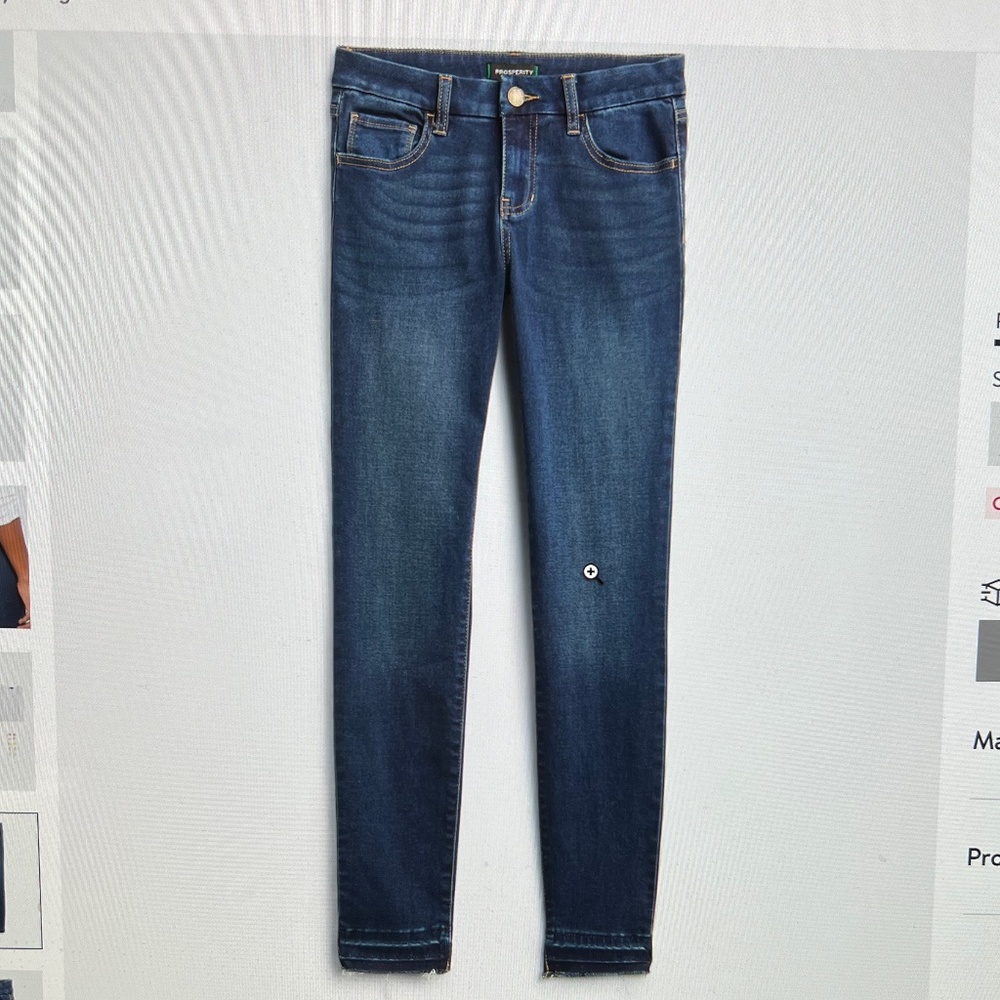 Prosperity Lena Super Skinny Released Hem Jean